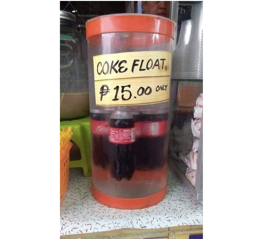 condiment - Coke Float $15.00 Only h